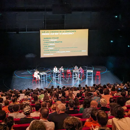 Vidéoprojection dans un auditorium
