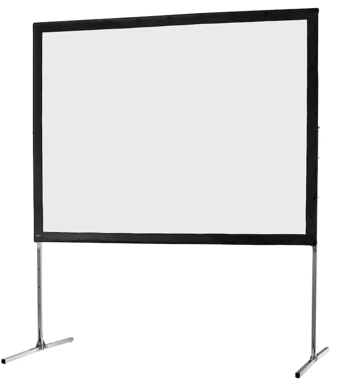 Location grand écran de projection cadre 4,47 m – face ou rétroprojection